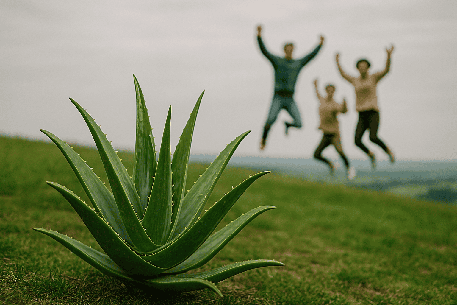O nama – Aloe Vera Centar Aloe Vera - Ljudi skaću u pozadini