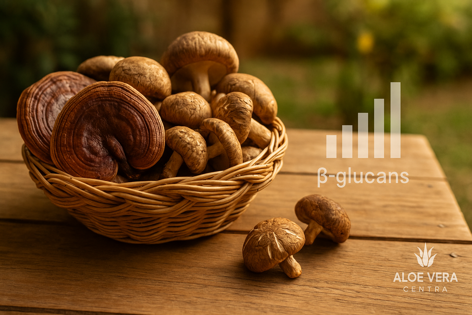 Reishi in shiitake - kako zdravilne gobe krepijo imunost in srce