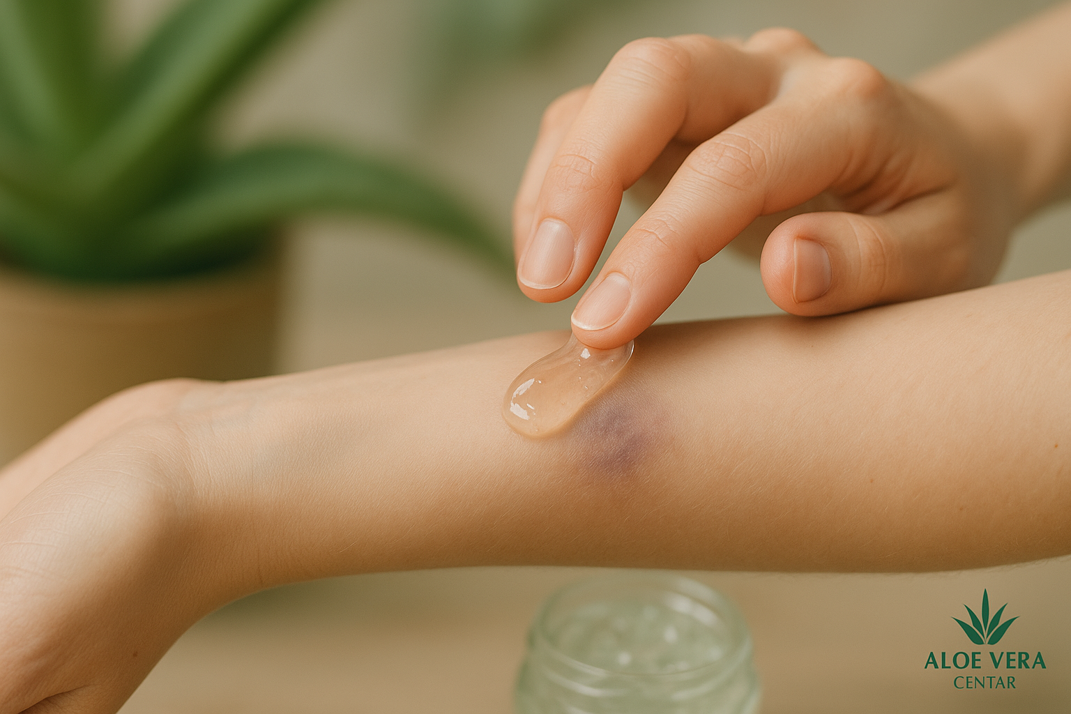 Tretiranje modrica i hematoma alojom : prirodna pomoć ili placebo