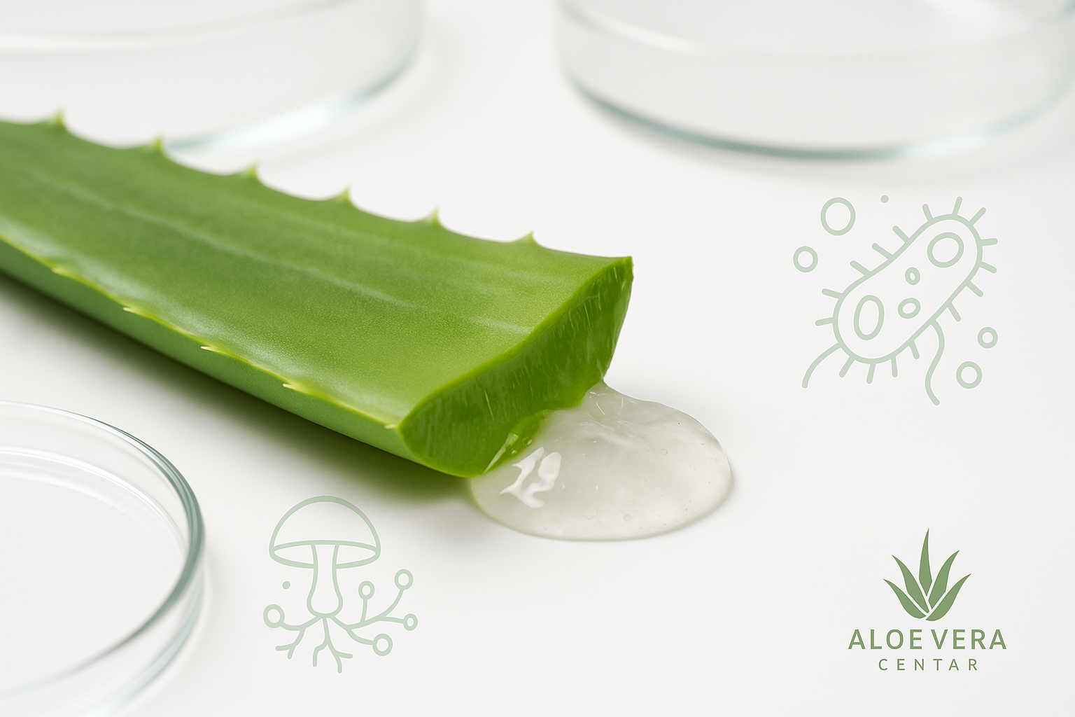 Antibakterijsko i antifungalno djelovanje aloe